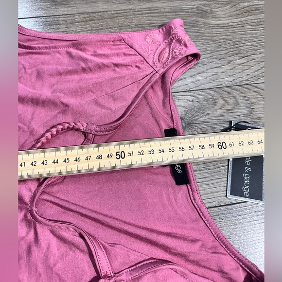 Women's Pink Blouse Sleeveless Shirt Tops Size S - Picture 5 of 8